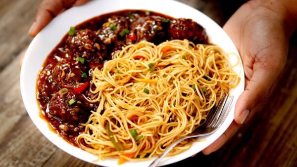 manchurian noodles
