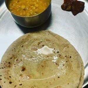 Dal +jaadi roti
